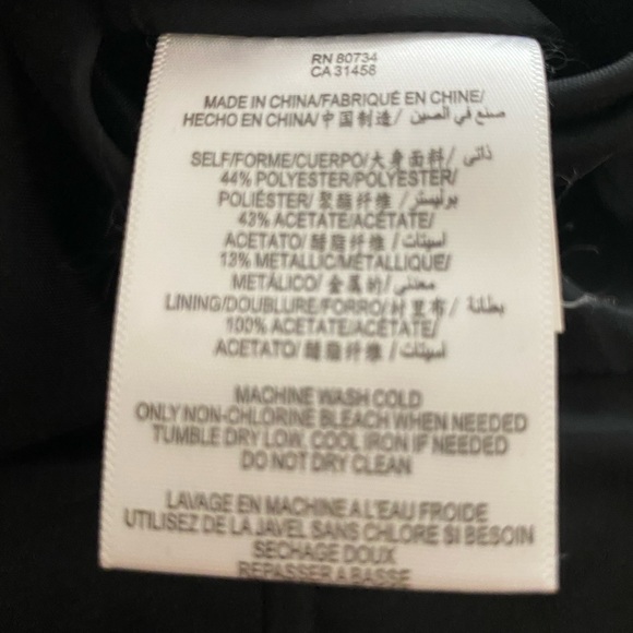 Max and Cleo Gold strapless dress size 8 - Picture 2 of 4